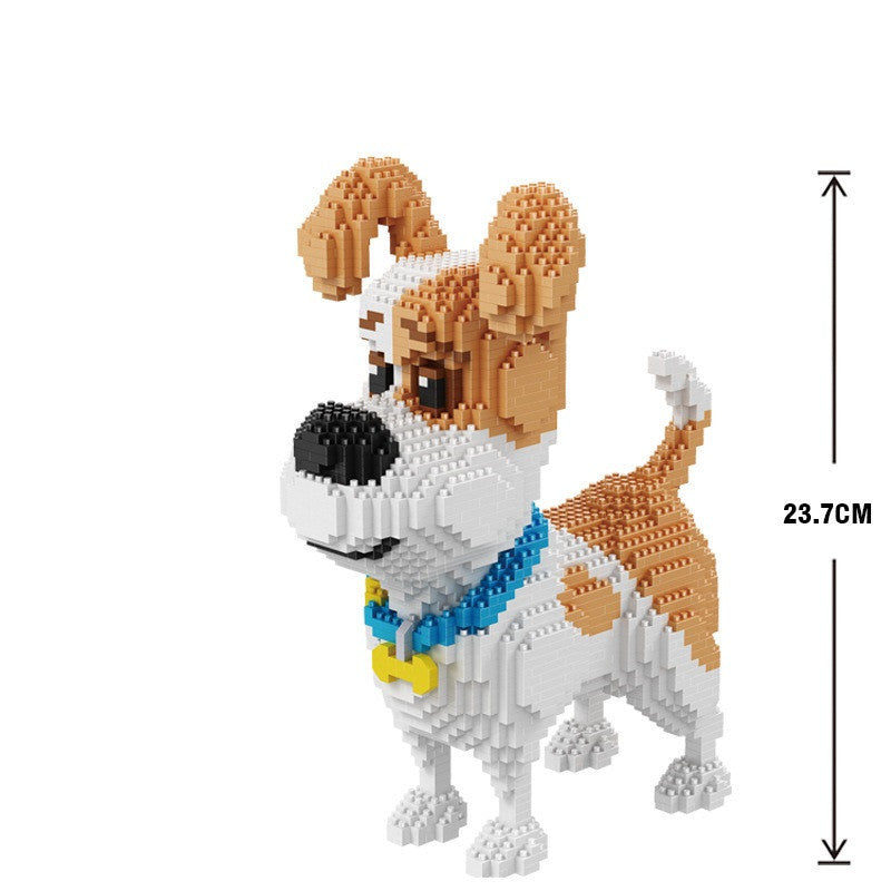 Pet dog small particle block 2830071252458