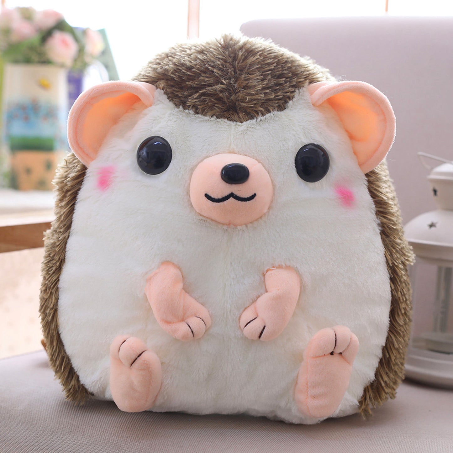 New Cute Cartoon Hedgehog Schoolbag Student Plush Toy 2847c70f 99a6 459b a49e be081b4c36d5