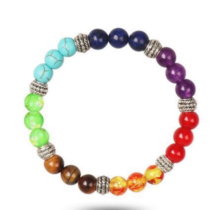 Colorful Chakra Yoga Energy Bead Bracelet 2848264544680 4fd5c2d1 9c01 4f79 99f5 f96db7c2437d