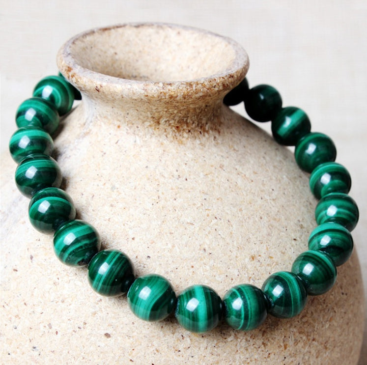 Natural malachite bracelet 285018806216