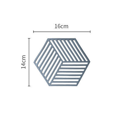 Hexagonal anti-scalding pot coaster 2852776194576