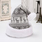 Snowflake Deer Knitted Wool Flannel Christmas Hat 2852a123 c8be 42d6 a726 0c0f7f8b27c5