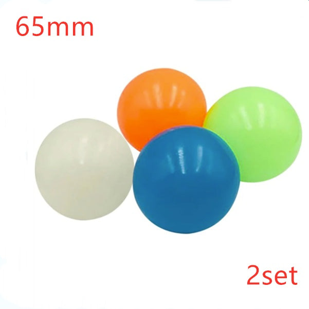 Stick Wall Ball Stress Relief Toys Sticky Squash Ball 2854614863265