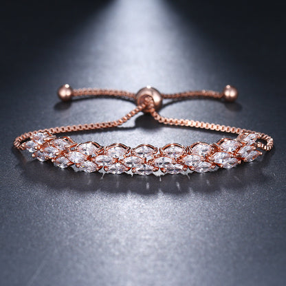 Fashion horse eye zircon bracelet 28593981 8b85 4a3a bda7 d57d99368f0a