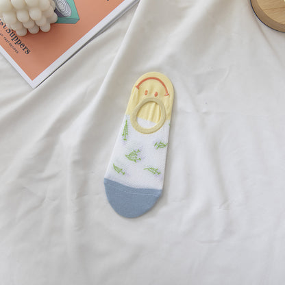 Women's Spring And Summer Thin Jacquard Socks 285a0f0e bb66 45a6 8d7e 8cd98cb3028a