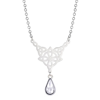 New Irish Knot Pendant Crystal Necklace 285f7974 c03e 4ae6 bd83 a1fdd84171e2