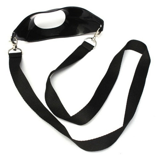 Portable Black Wine Glass Holder Strap Wine Sling Yoke Glass 2863006619732