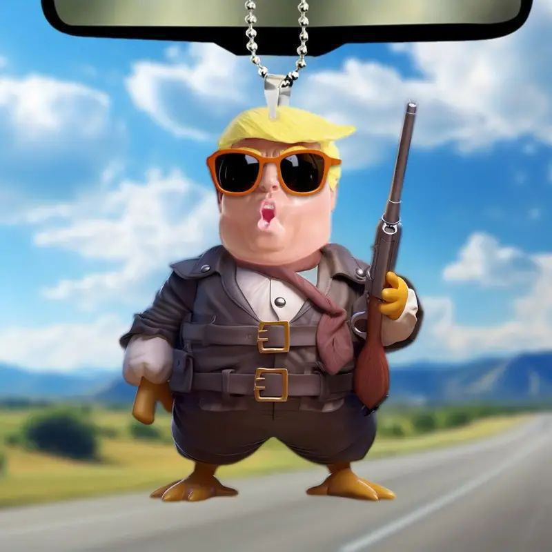 Car Decoration Pendant Trump Car Rearview Mirror Decoration Pendant 28681e14 ea47 45f5 b7e9 9761e6f69f42