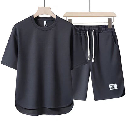 Summer Short Sleeve Suit Men's Round Neck T-shirt 28684184 f11d 4553 8be1 a4e9268edfd6