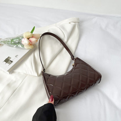 Diamond Plaid Underarm Small Square Bag For Women 2874ea7a 7c51 4da6 84f9 1b0656ab6c03