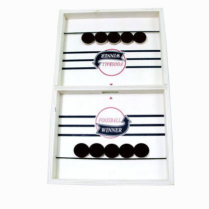 Puck Game Fast Sling Wooden Parent-child Interactive Game Chess Prop 287767008877