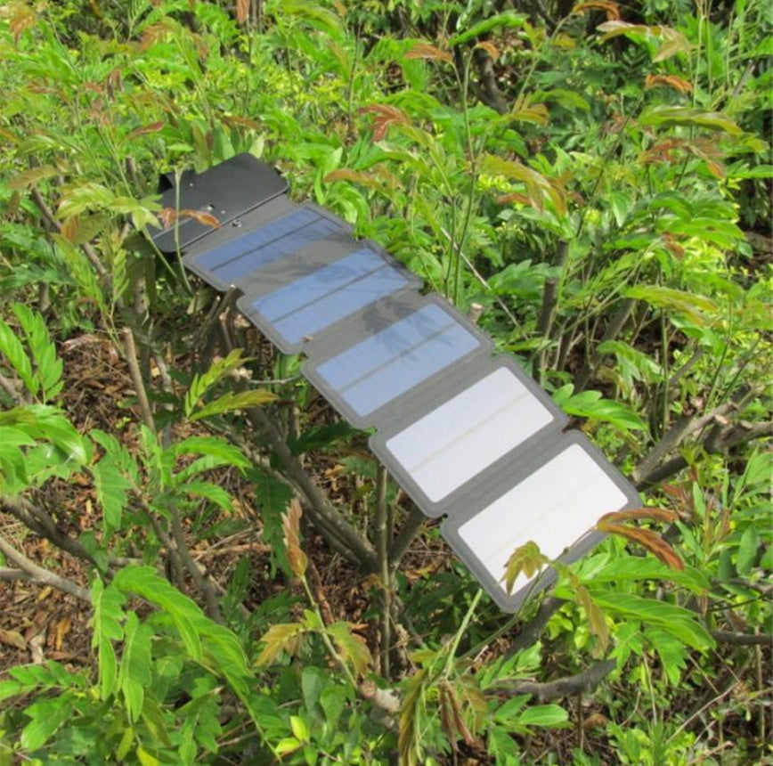 Outdoor 8W folding solar charger Direct charging collapsible solar package Off-road emergency mobile power supply - 图片 6