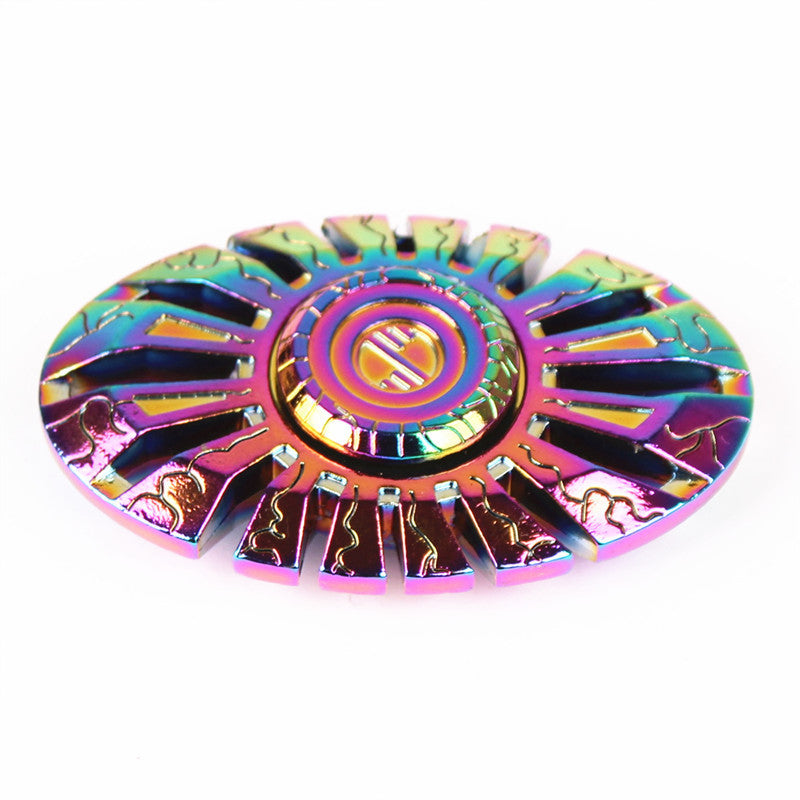 Colorful Alloy Fidget Spinner Electroplating Toy 287a753a ac43 4c3d 8ae3 57516c7ccebe