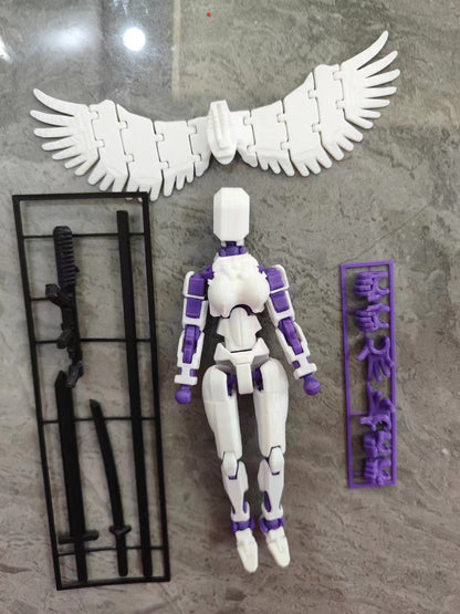 Lucky Puppet Joint Movable 3D Printing Doll Angel Toy 287aa676 33a7 48bd 9885 5bb402bab3ca