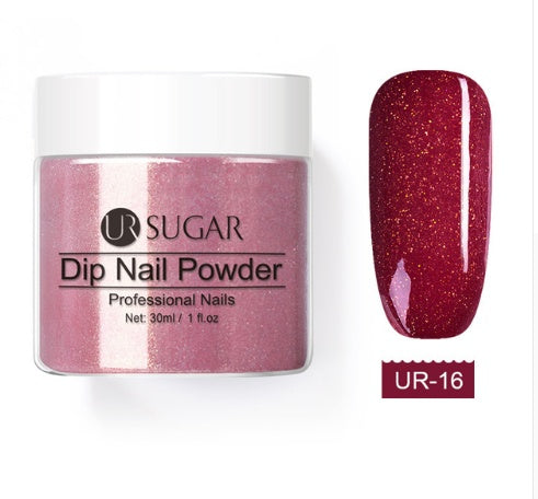UR nail infusion powder French nail powder glitter nail manure moisturizing powder dipping powder 2880954668378