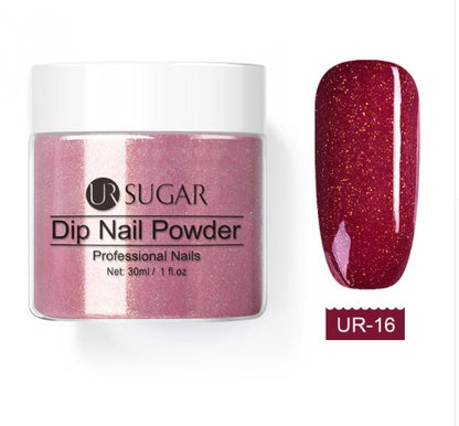 UR nail infusion powder French nail powder glitter nail manure moisturizing powder dipping powder 2880954668378
