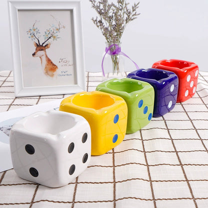 Place Dice Personalized Office Ashtray 2889bae0 486c 4f2d 9c53 fa5a0e264eba