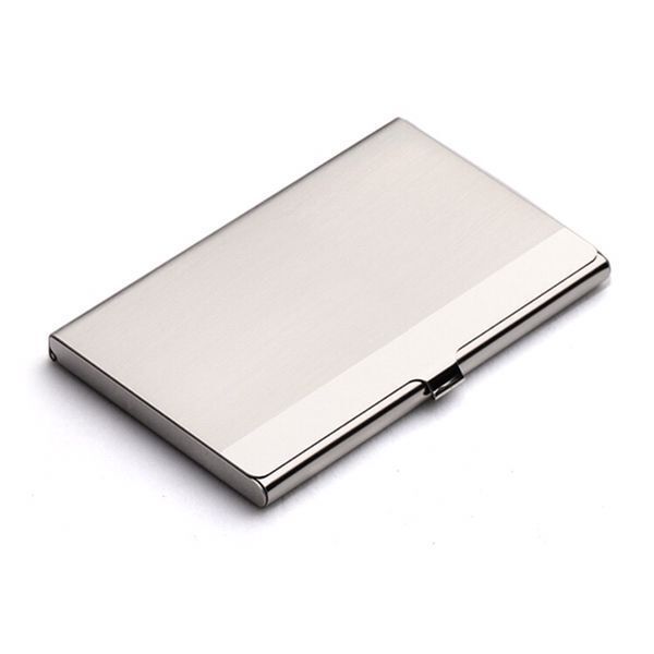 304 Stainless Steel Laser Sculpture Business Card Case - 图片 3
