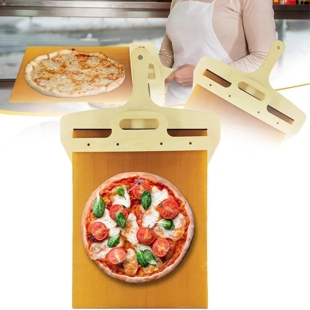 Kitchen Gadgets Sliding Pizza Shovel Non Stick Pizza Smooth Cutting Board Storage Transfer Board Kitchen Baking Tool 28ce0f53