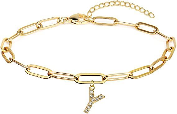 Women's Fashion New Initial Letter Bracelet 28dbcedb 8e93 4222 bbf5 8c601bb871ea