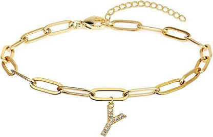 Women's Fashion New Initial Letter Bracelet 28dbcedb 8e93 4222 bbf5 8c601bb871ea
