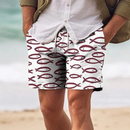 Summer Breathable Fashion Hawaiian Beach Pants Trade 3d Printed Casual Shorts 28f3030e 7d4d 4538 9143 26bac76b31ce