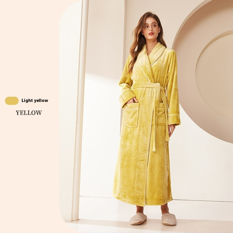 Extended Autumn And Winter Coral Fleece Bathrobe 2906ff5e 26c0 43c3 babd 4eecb7e50a73 trans
