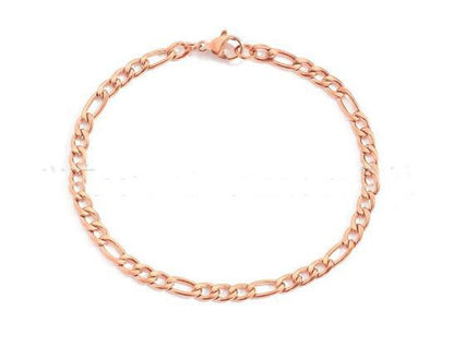 Fashion New Stainless Steel Gold-plated Figaro Bracelet 2911dc63 3934 4ad6 80d5 b93ac4329872