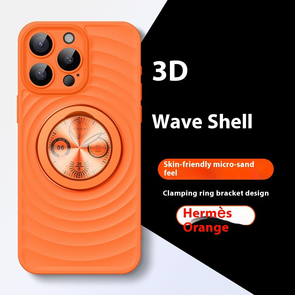 Magnetic Bracket Phone Case IPhone15 Wave Ripple Pattern 291359c0 c37b 43e0 a3ec 18634dffead2 trans