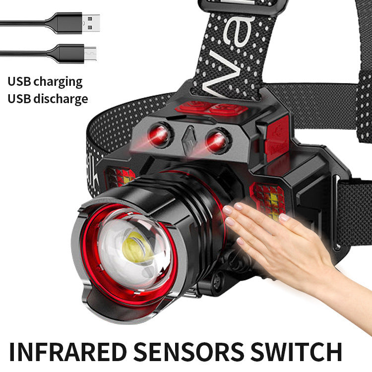 Strong Light Induction Outdoor Portable Home Led Head Lamp 291e2e81 2181 4b67 a00f 809a07bbf04a