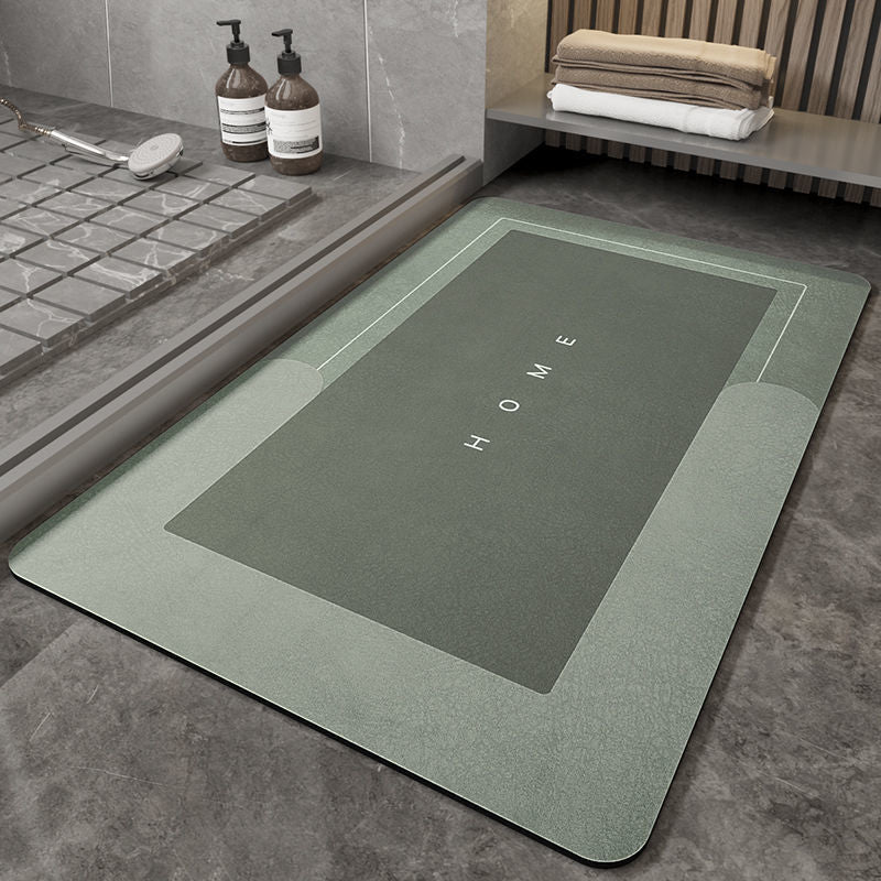 Napa Skin Super Absorbent Bath Mat Quick Drying Bathroom Rug Modern Simple Non-slip Floor Carpets Home Oil-proof Kitchen Mat 