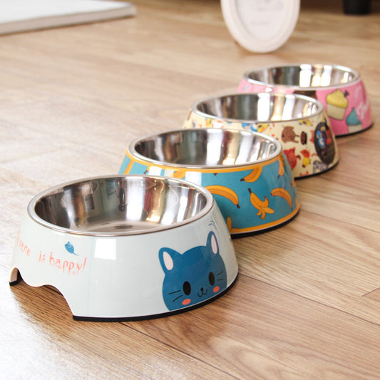 Stainless steel dog bowl cat bowl 2921886681924