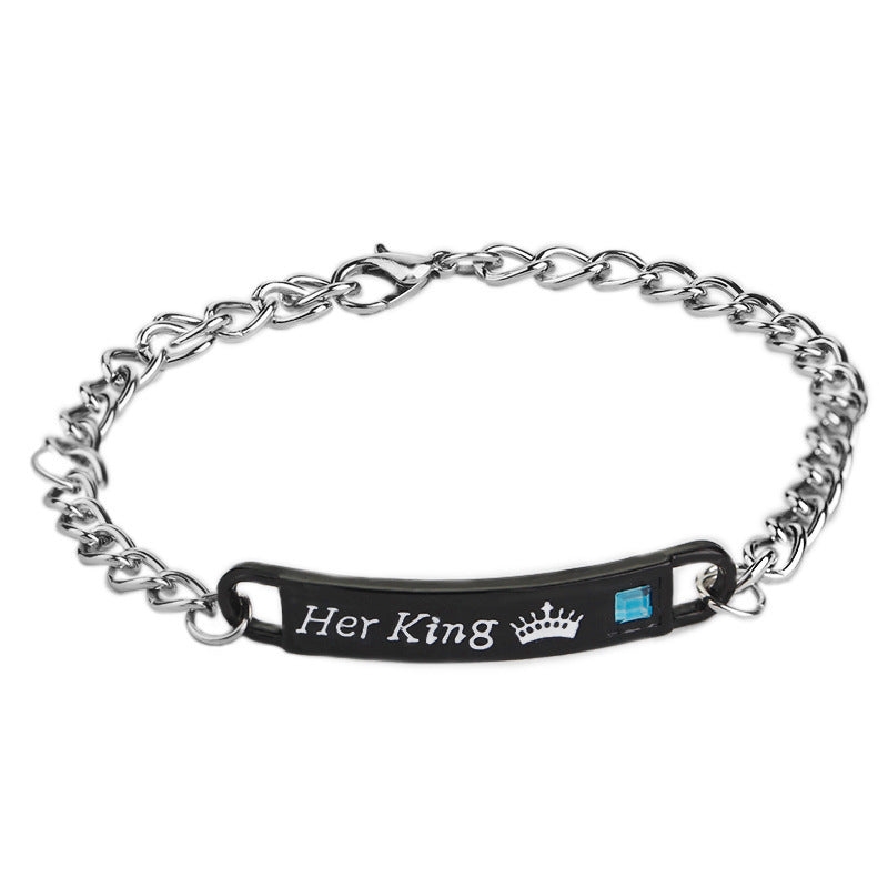 Fashion Simple English Alphabet Men's And Women's Bracelets 29327205 688b 4f14 bb94 195288d1ffba