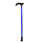 Telescopic Walking Stick Cane Hiking Rubber Tips 6 Grade Alpenstock for Elderly Aluminium Body Climbing Equipment 29391020077