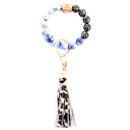 Creative Wooden Bead Bracelet Keychain 2944f314 923a 461c 8f2d 35c012dade71