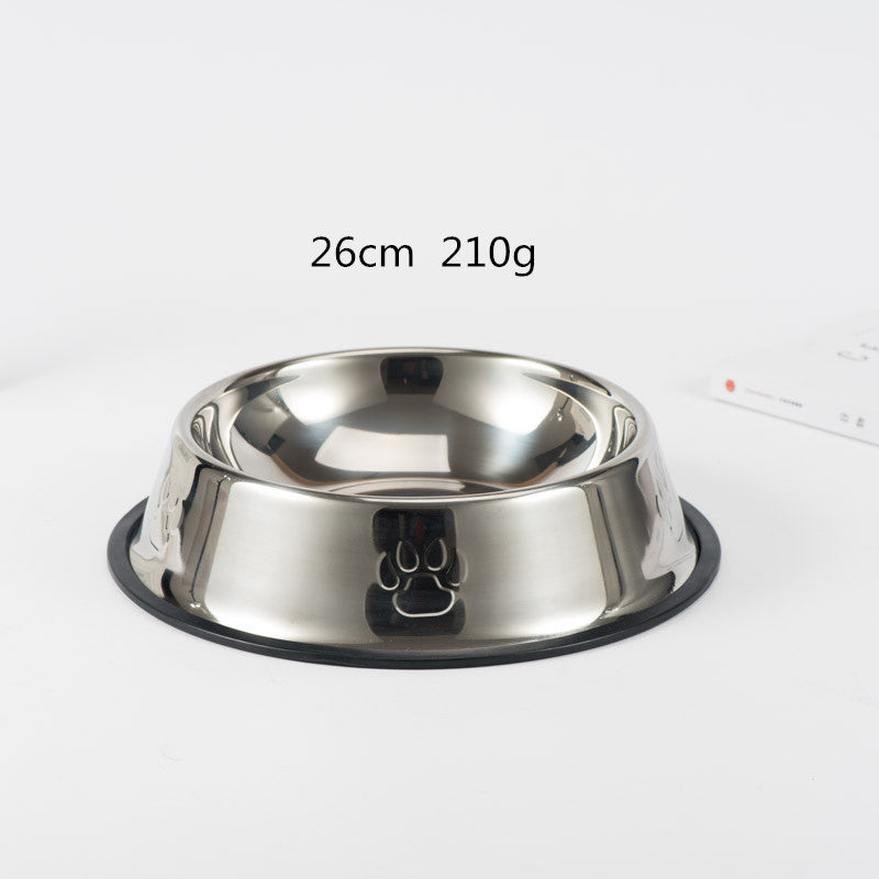 Stainless steel dog bowl 294567834828