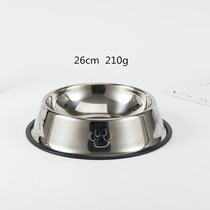 Stainless steel dog bowl 294567834828