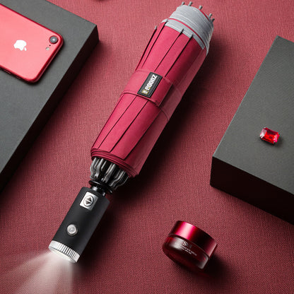 LED Flashlight Lighting Rain and Sunshine Folding Umbrella 2954104126054 b7675d4a fabd 4246 bfd9 aa7237d18caf