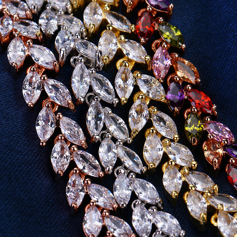 Fashion horse eye zircon bracelet 2956109310974