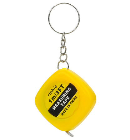1M Mini Measuring Tape With Key Buckle Portable Random Color Hand Tools With Centimeter And Inch Scale - HD Wireless Product #2