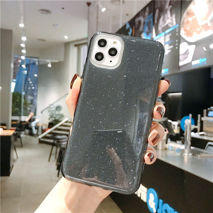 Compatible with Apple, Glitter Bling Silicone Case for iPhone 2969440878247