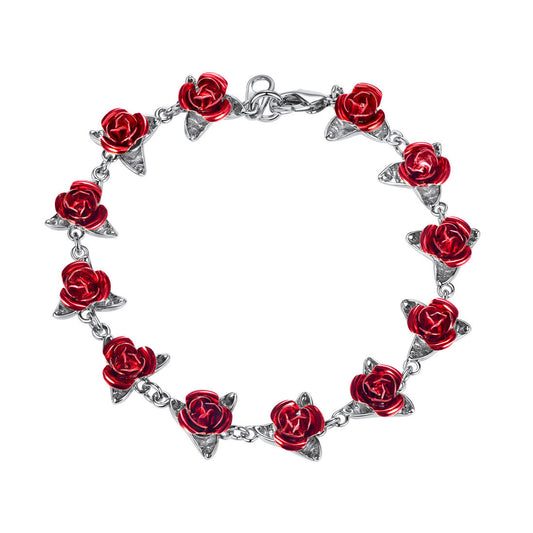 Fashion Rose Flower Bracelet 29744255513560