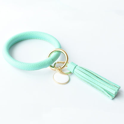 Pure Leather Tassel Pendant Bracelet 297f824f 5c99 440b 8119 b117511dc9ee