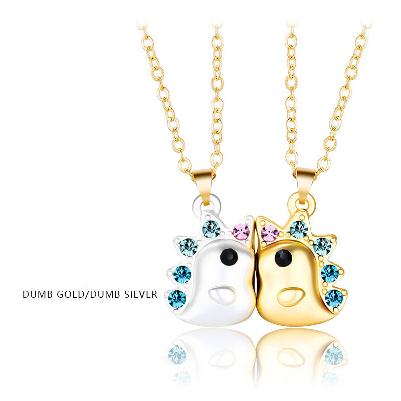 Couples European And American Style Three-dimensional Effect Magnetite Necklace 29875421 2af4 4bc7 bbd5 f83f5ead3b2b