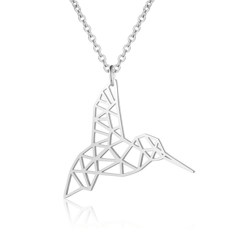 Animal Hummingbird Pendant Necklace 298902655109
