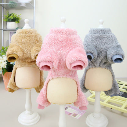 Pet Clothes Dog New Tricolor Pull Loop Four Leg Sweater Winter Keep Warm 298e8122 26aa 4bb1 966f 74c6fd4a3834