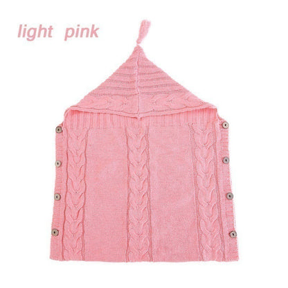 Infant Baby Tassel Ca P Sleeping Bag Sweater Wooden Button Hooded Sleeping Bag 299e491a a942 4fb8 a011 58648afe366e