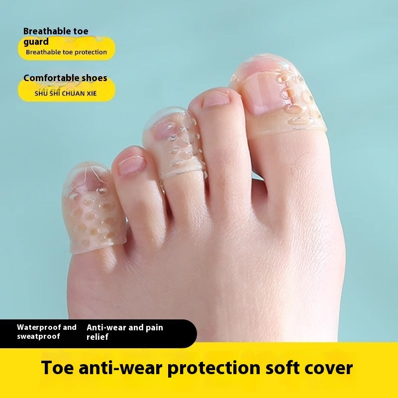 Silicone Breathable Small Toe Sleeve Protective Tube 29a26ca6 9c48 45f2 89c9 a0dda6cfc5fd