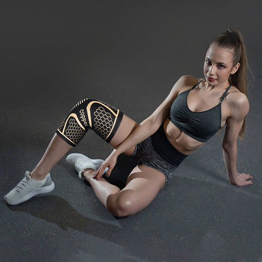 Knitted Knee Badminton Running Fitness Copper Fiber Pads 29ee4531 abb0 437a 8332 a5b4d37e4759