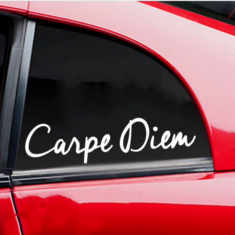 Foreign Trade Car Stickers CARPE DIEM Fashion Text Car Styling Personalized Custom Stickers 29f9511b 10d8 4819 8d4f 8db8b2c86